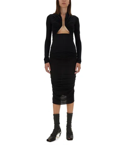 Rick Owens Midi Skirt