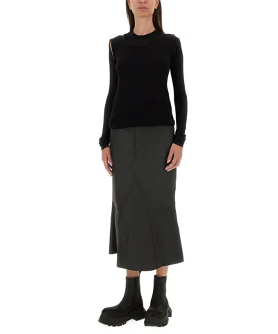 Rick Owens Midi Skirt