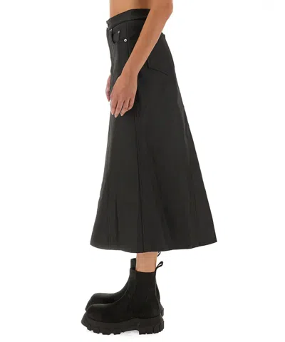Rick Owens Midi Skirt
