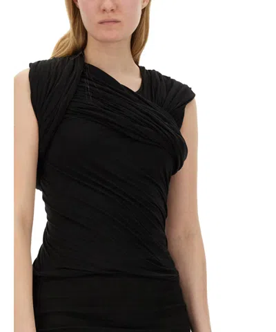 Rick Owens Harness Top In Black
