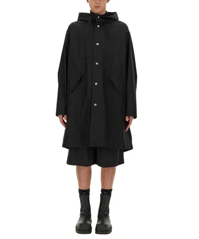 Jil Sander Hooded Cotton Parka