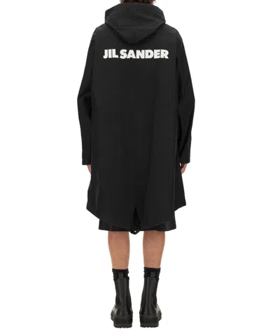 Jil Sander Hooded Cotton Parka