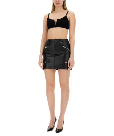 M05ch1n0 Jeans Mini Skirt