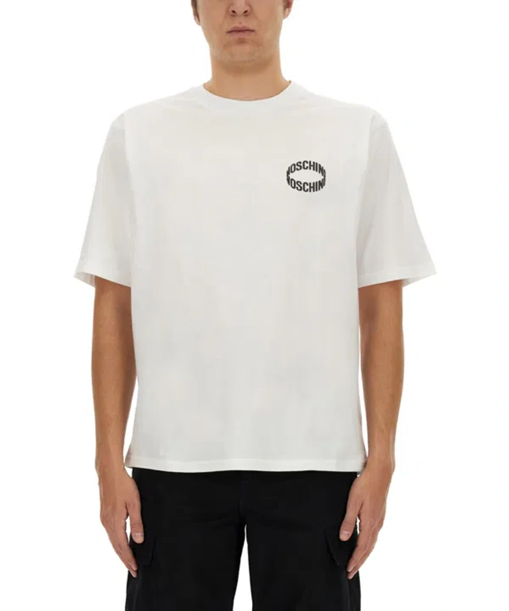 Moschino Couture T-shirt With Logo In White | ModeSens