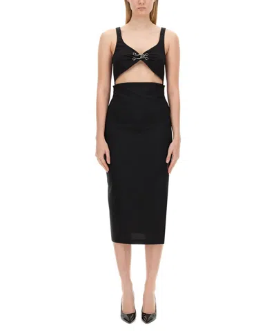 M05ch1n0 Jeans Midi Dress