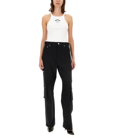 Moschino Cargo Pants In Black