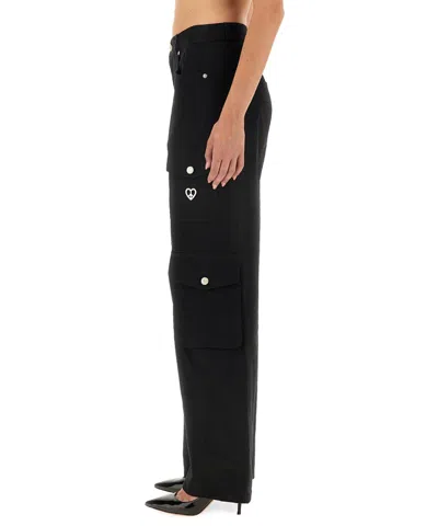 Moschino Cargo Pants In Black