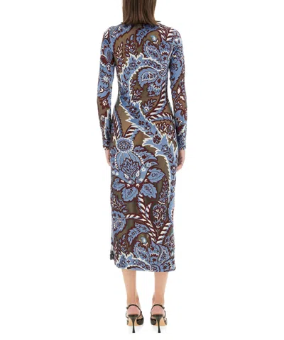 Etro Jacquard Midi Dress