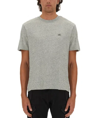 C.p. Company C.p.company T-shirt With Logo In Gray
