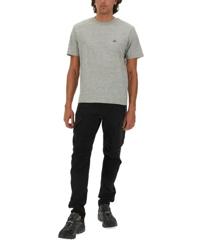 C.p. Company C.p.company T-shirt With Logo In Gray