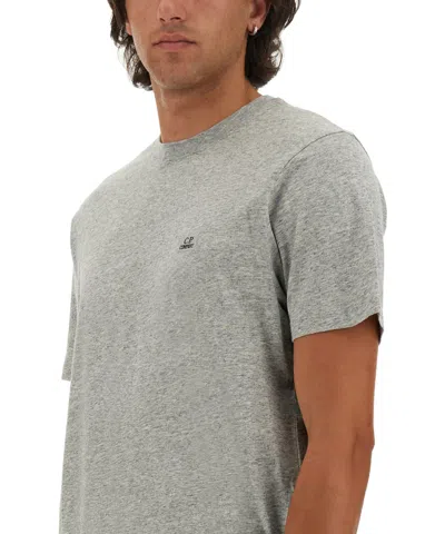 C.p. Company C.p.company T-shirt With Logo In Gray