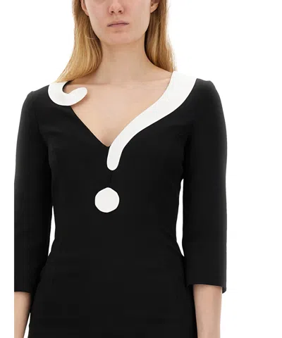 Moschino House Symbols Mini Dress