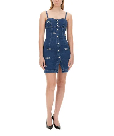 M05ch1n0 Jeans Mini Dress