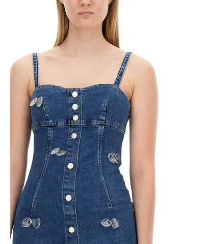 M05ch1n0 Jeans Mini Dress