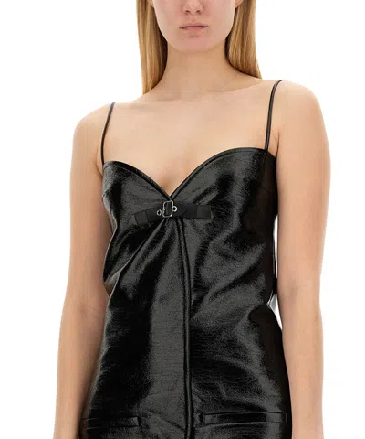 Courrèges Ellipse Mini Midi Dress