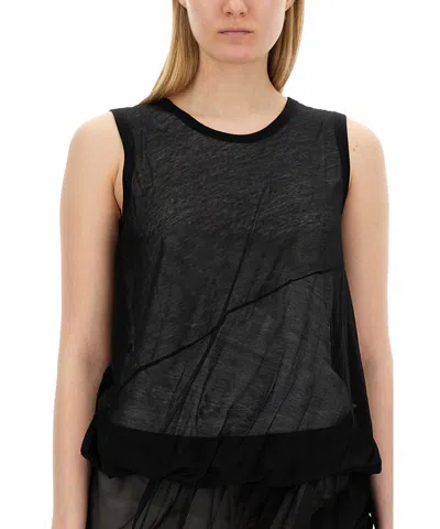 Helmut Lang Top In Black