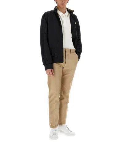 Fred Perry Mens Brentham Jacket Nos In Black