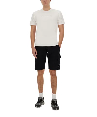 C.p. Company C.p.company T Shirt With Logo In White