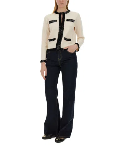 Tory Burch Sequin-embellished Cardigan