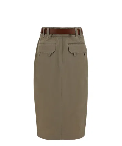 Saint Laurent Midi Skirt