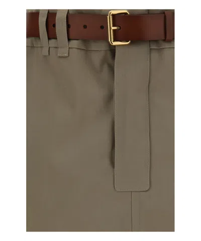 Saint Laurent Midi Skirt