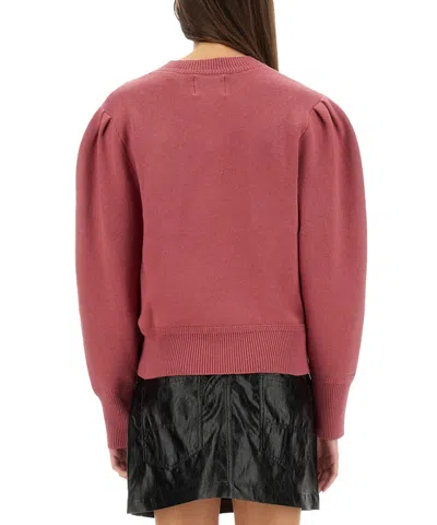 Isabel Marant Étoile Kelaya Fine Knit Blend Sweater In Pink