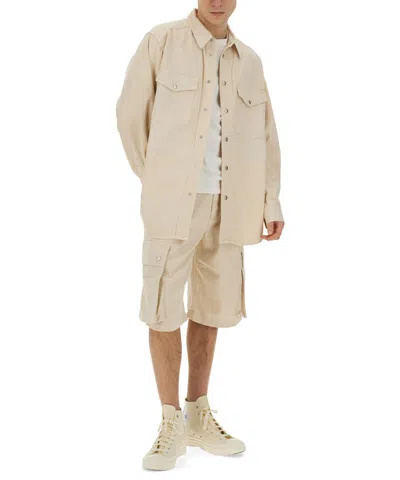 Isabel Marant Beige Ritchie Overshirt In Neutral