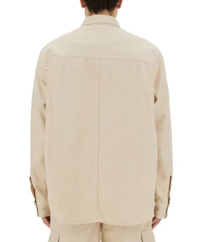 Isabel Marant Beige Ritchie Overshirt In Neutral