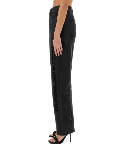 Alexander Wang Jeans In Black