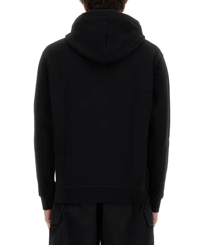 Dsquared2 Icon Logo Black Sweatshirt With Classic Hood