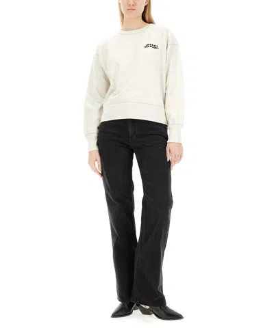 Isabel Marant Shad Cotton Crewneck Sweatshirt
