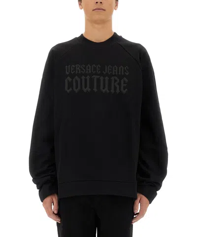 Versace Jeans Couture Sweaters In Black