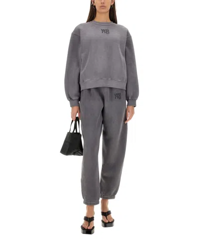 Alexander Wang Essential Terry Crew Sweatshirt