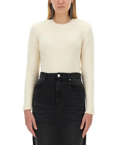 Isabel Marant Kalo Sweater In Neutral