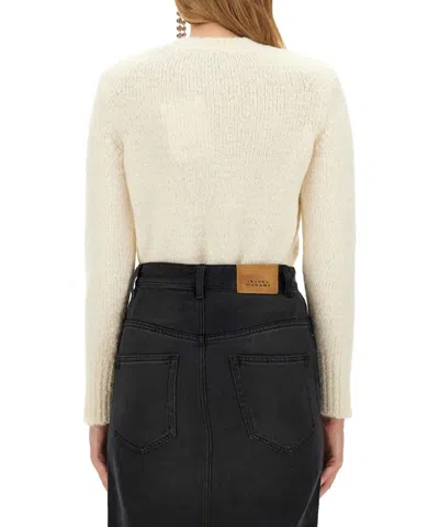 Isabel Marant Kalo Sweater In Neutral