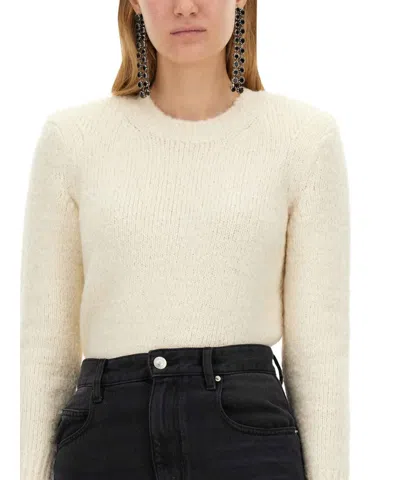 Isabel Marant Kalo Sweater In Neutral