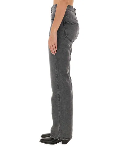 Isabel Marant Belvira Jeans In Gray