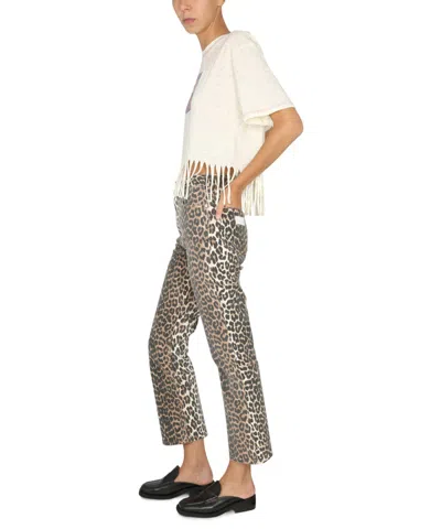 Ganni Jeans In Gray