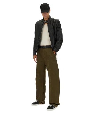 Dsquared2 Dsquared Men Ripped Big Chino Pants In Green