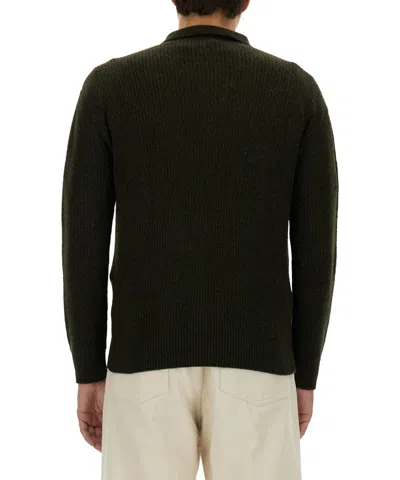 Aspesi Wool Jersey. In Green