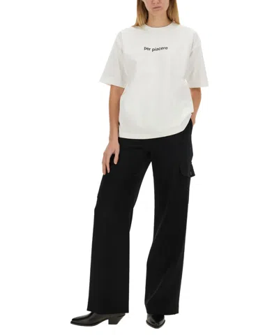Aspesi Trousers With Multiple Pockets And Elastic Waistband In Black