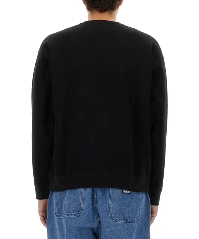 Obey Men's Lightweight Crewneck Sweatshirt Bold Box Fit Premium Crew Fleece Black