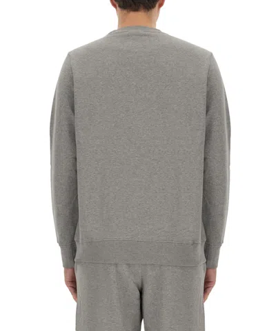 Ps By Paul Smith Ps Paul Smith Sweatshirt With Zebra Patch In Gray