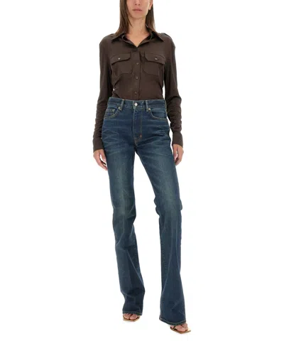 Tom Ford Falre Fit Jeans In Blue