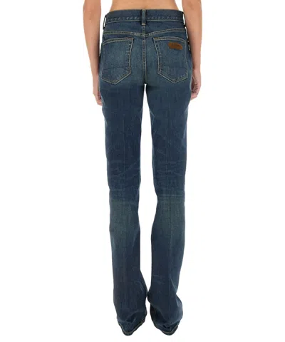 Tom Ford Falre Fit Jeans In Blue