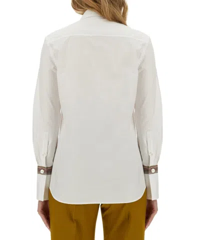 Paul Smith Collared Cotton Shirt With Long Sleeves