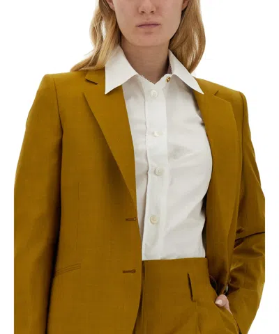 Paul Smith Collared Cotton Shirt With Long Sleeves