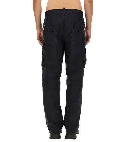 Dsquared2 Cotton Pants In Multi