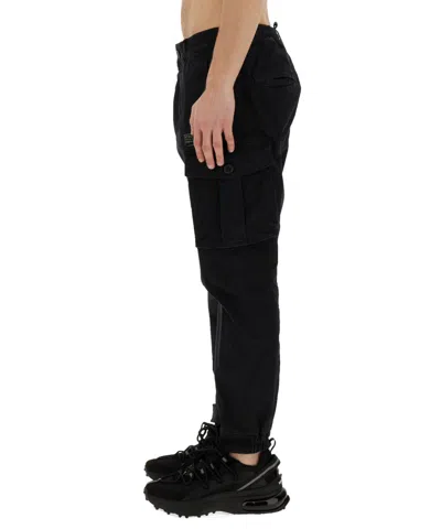 Dsquared2 Cargo Utility Pants Elastic Waistband In Multi