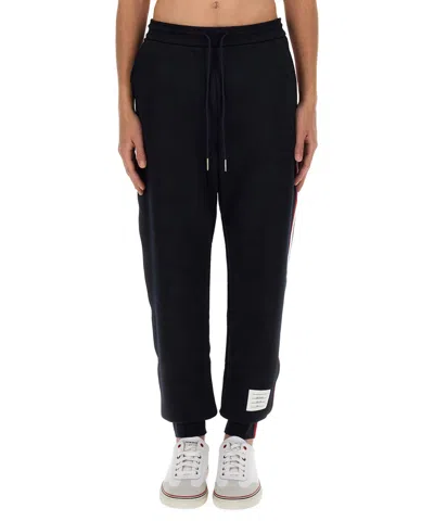 Thom Browne Men Classic Cotton Fleece Pants